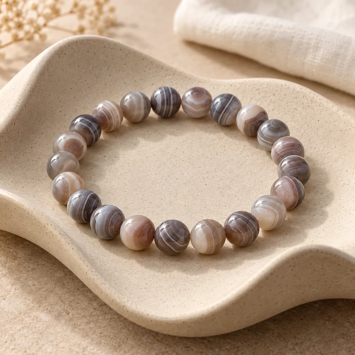 Botswana Agate Bracelet