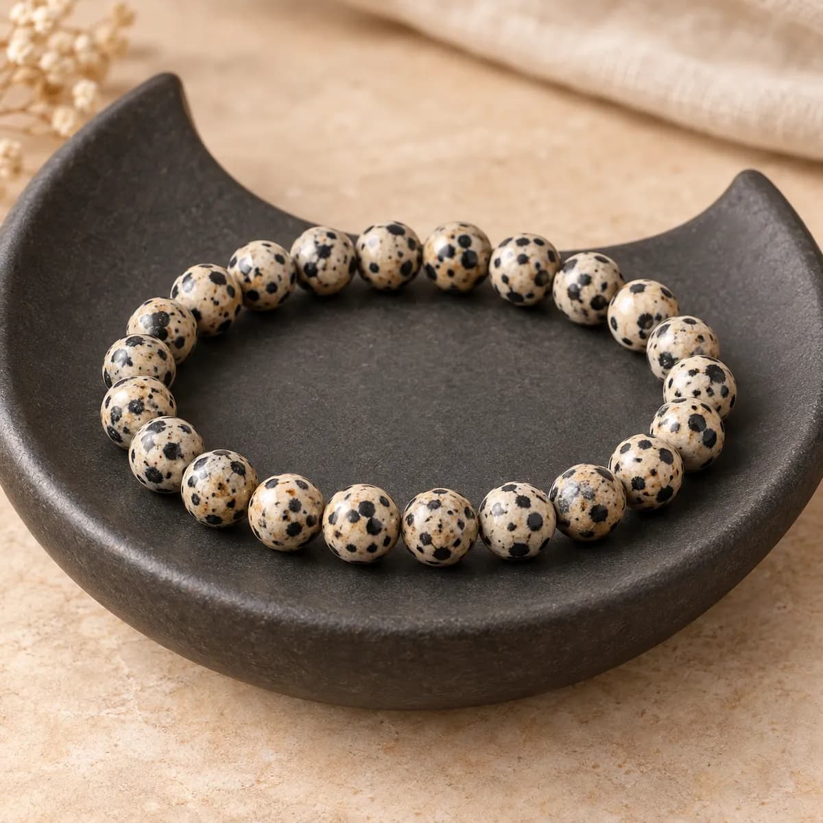 Dalmatian Jasper Bracelet