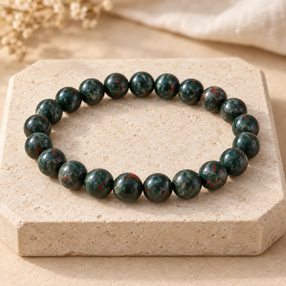 Bloodstone Bracelet