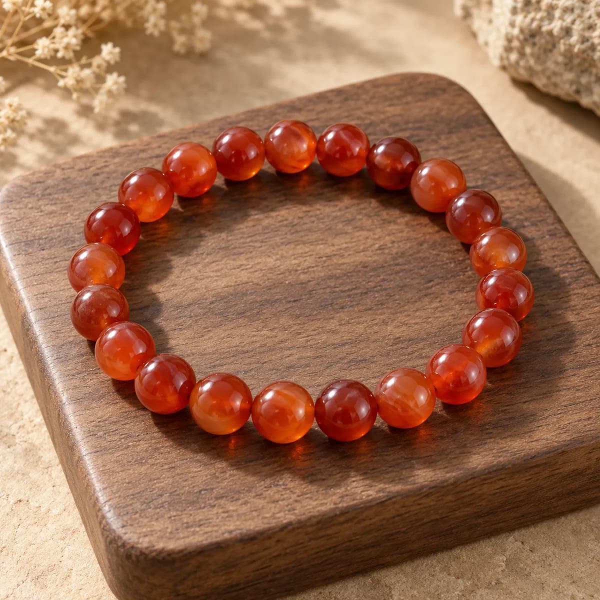 Red Carnelian Bracelet