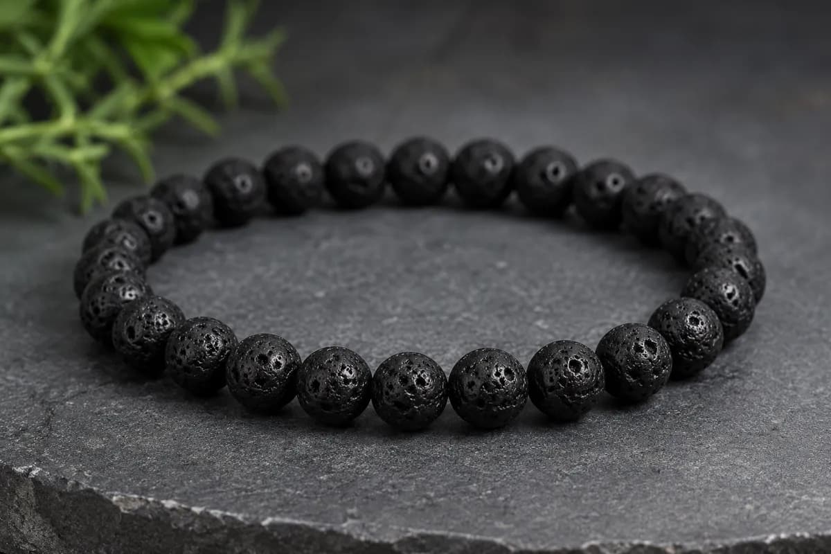 Lava Stone Bracelet