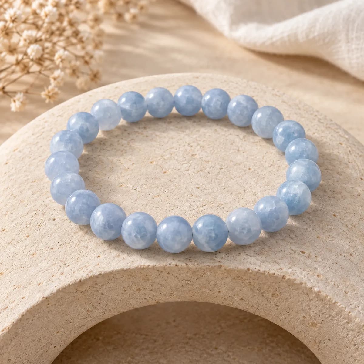 Blue Calcite Bracelet