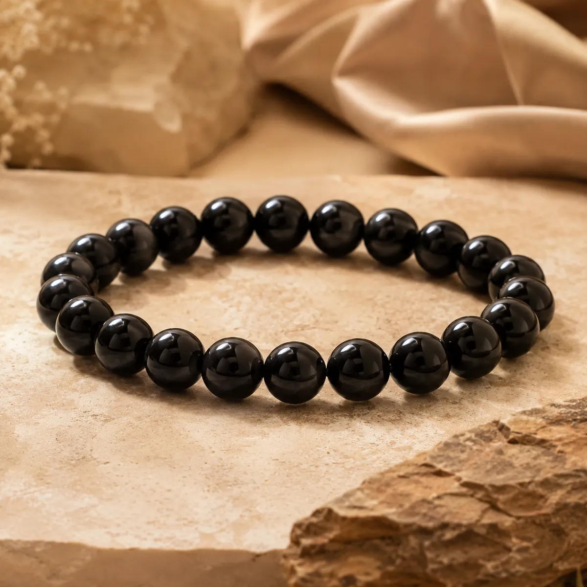 Black Obsidian Bracelet